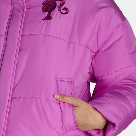 Pink Puffer Jacket - Picture 7 of 8